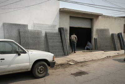 Bodega de material para cercas: así se entrega el panel de reja
